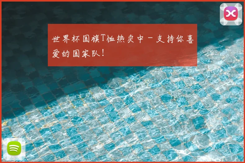 世界杯国旗T恤热卖中 - 支持你喜爱的国家队！